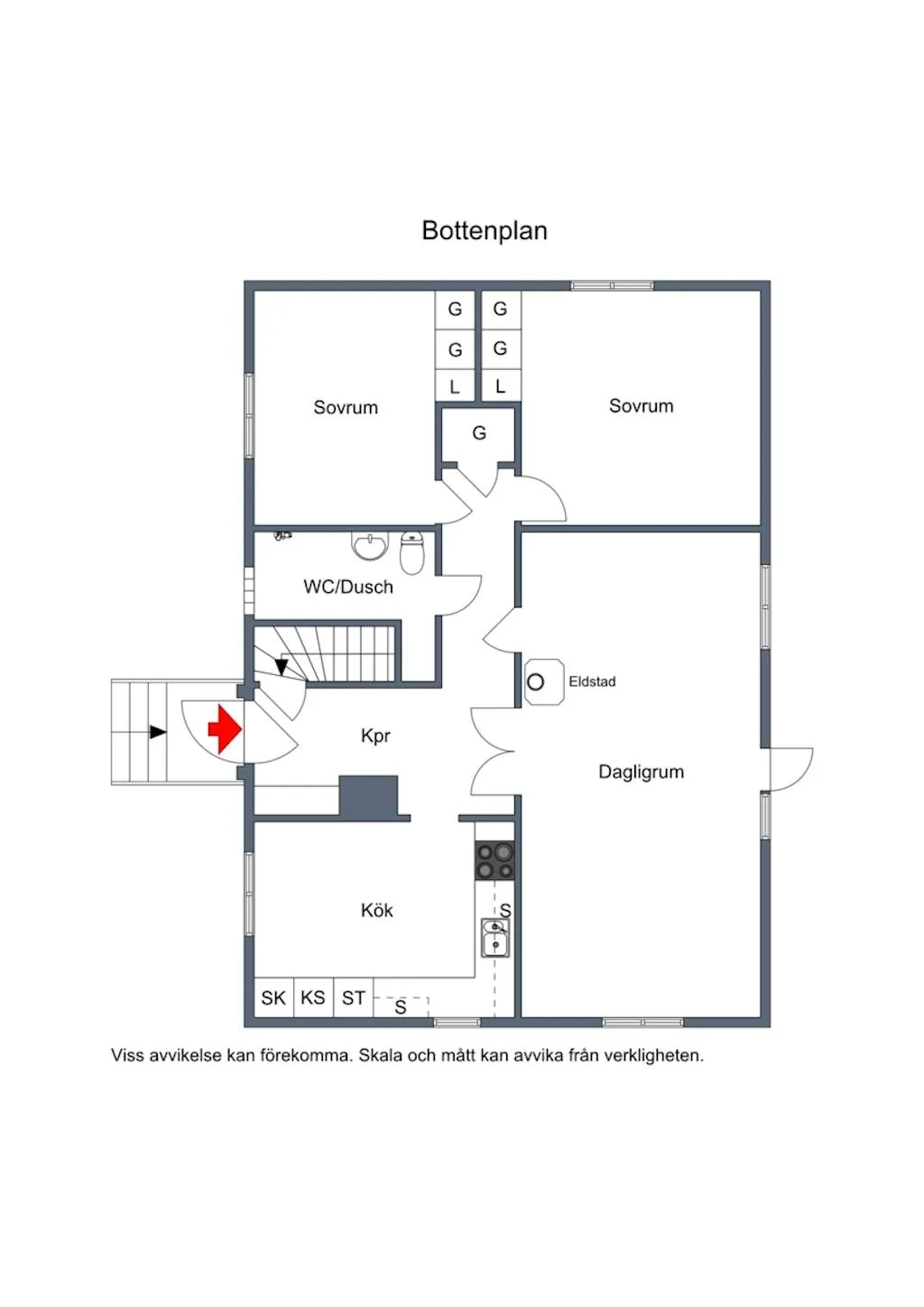 1950s Swedish House with Garden on Corner Plot in Gusselby - View image 16 of 37
