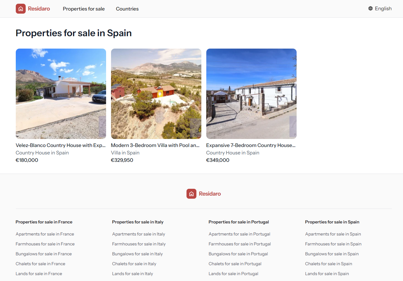Residaro: Your Curated Gateway to Spanish Properties